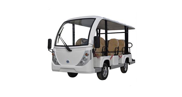 New products are on the market. Electric sightseeing cars are coming